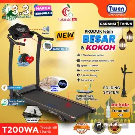 Alat fitnes olahraga treadmill T200