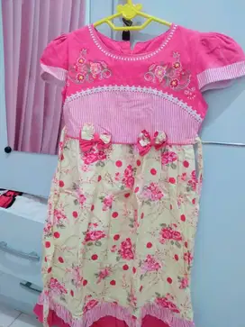 jual dress baju anak Nikita second size 11