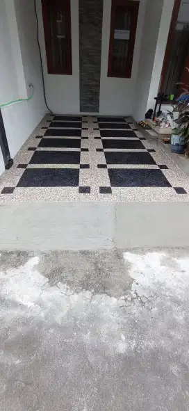 Carport garasi esklusif