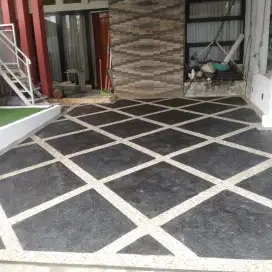 Lantai batu sikat