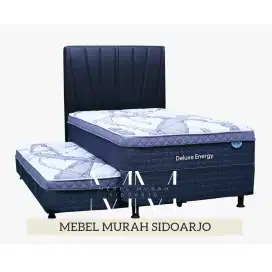 Set Kasur 2in1 Sorong Central Deluxe energy Single Size 90 x 200