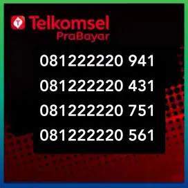 Kartu perdana nomor cantik simpati Telkomsel