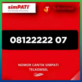 Nomor cantik simpati Telkomsel