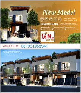 Rumah dua lantai rengah kota semarang barat