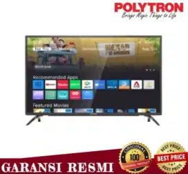 TERMURAH & TERLENGKAP ! LED 40CV8969 POLYTRON SMART DIGITAL