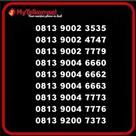 Perdana cantik/nomer cantik telkomsel