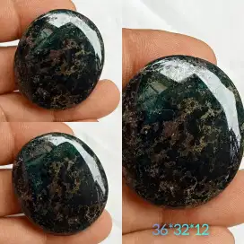 Batu Pirus Persi Hitam Urat Emas Rare Item