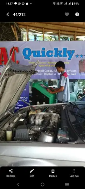 Dibutuhkan  helper ac mobil segera