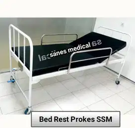 Bed Rest Prokes Kasur Besi Ranjang Pasien 1 Engkol Rumah Sakit 2