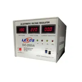 Stabilizer Listrik Digital LEXOS SVC-2000VA Penstabil Tegangan Listrik