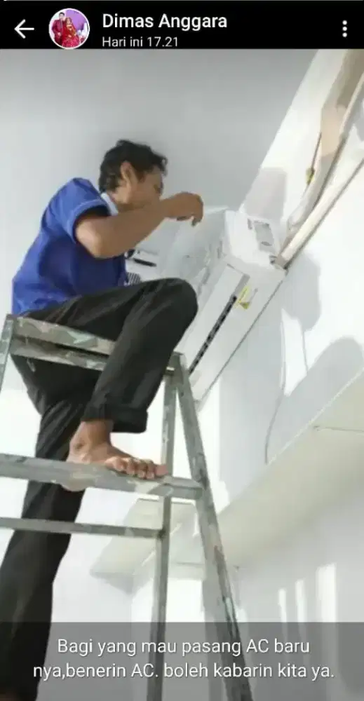 Service dan perbaikan AC