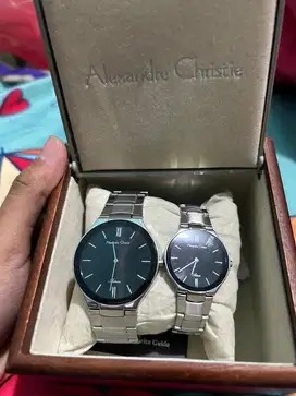 jam tangan couple ac second original