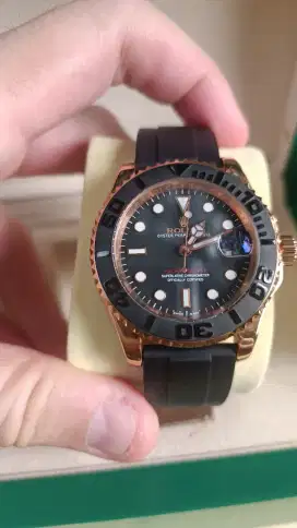 Jam tangan fashion diameter 40 mm full stainless anti karat dan luntur
