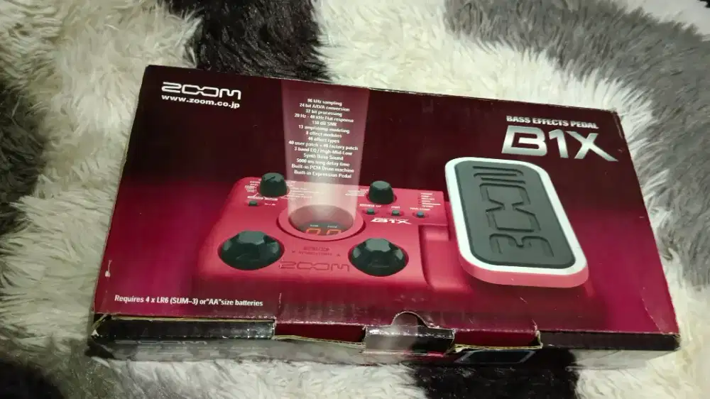 Zoom B1X efek bass