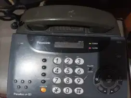 Fax dan telepon panasonic kondisi normal siap pakai mulus terawat