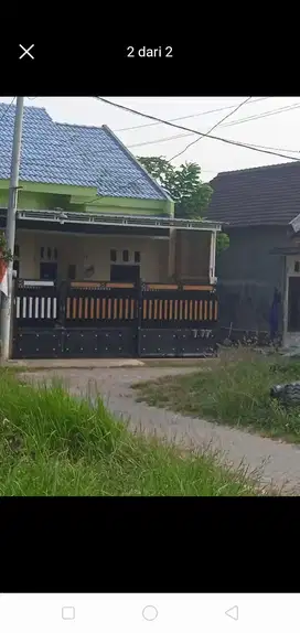 Pintu pagar besi tralis kanopi plafon galvalum plafon PVC dll.