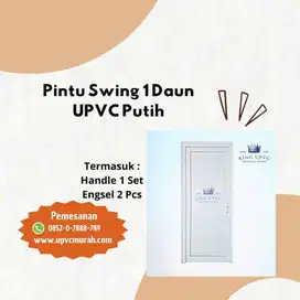 Pintu swing upvc 1 daun