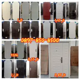 Full Set Pintu Baja Siap Pasang Harga Pabrik