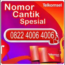 Nomor cantik simpati telkomsel rapih double 4006