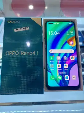 Jual Hp 2Nd Second Oppo RENO 4F Ram 8/128GB Resmi Mulus(Layar Sedow)