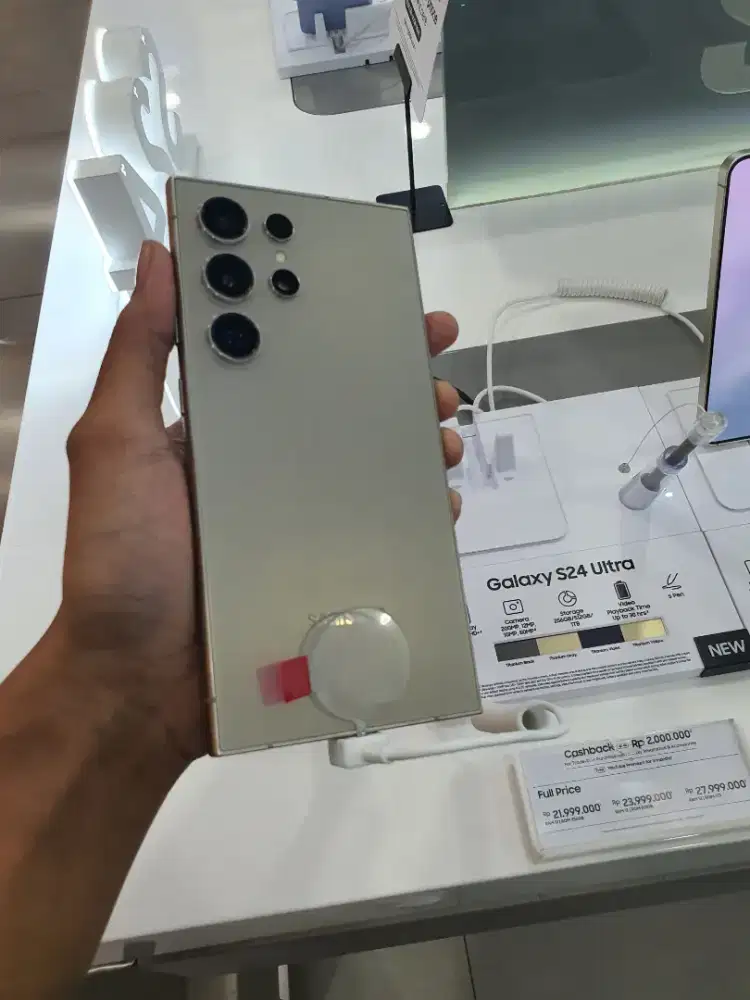 S24 Ultra 256GB free Aksesoris 1jt