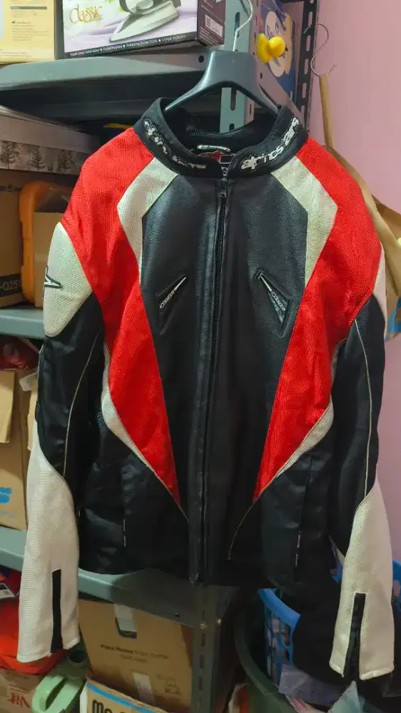 Jaket vintage aphinestar balap 2xl
