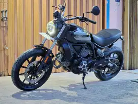 Moge Naked Ducati Scrambler 400 62 th 2017 Odo 8K Like New Siap Gas