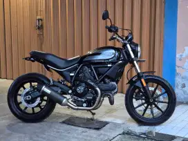 Moge Naked Ducati Scrambler 400 62 Th 2017 Odo 8K Like New Siap Gas