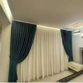 Di jual gorden jendela gorden kantor geratis pasang