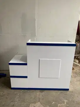 Meja kasir laundry | 140x50x110cm