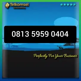 Nomor cantik simpati telkomsel super