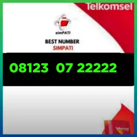 Nomor cantik simpati Telkomsel super