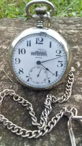 Pocket Watch/jam saku,kantong Cyma 971 Manual W.