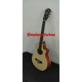 Cuci Gudang Gitar Akustik Premium Custom Yamaha Apx 3/4 Medan Deli