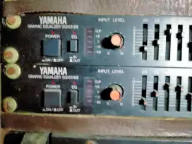 Equalizer Yamaha  31 cannel GQ 1031 B ll sepasang jarang ada.