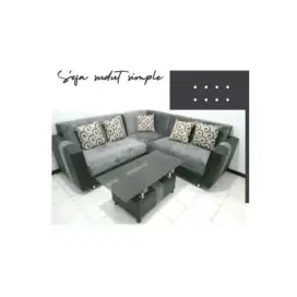 Sofa Sudut Simple