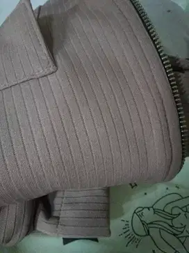Jaket crop Hoodie