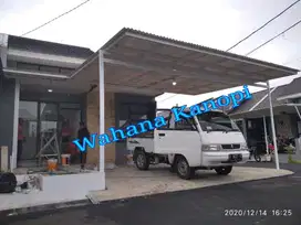 Kanopi Minimalis tahan karatan