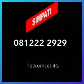 Nomor cantik simpati telkomsel