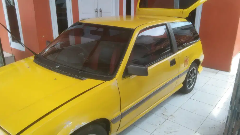 Honda Civic Sb3 manual kuning 1986 Bensin
