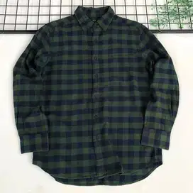 Kemeja Flannel Uniqlo