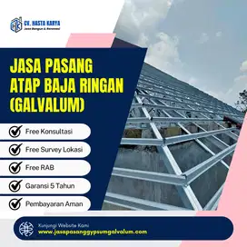 GARANSI 5 TAHUN!!! Jasa Pasang Atap Galvalum Di Nganjuk