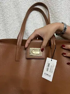 Furla 1927 Leather Totebag Brown