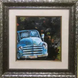 Lukisan Dodge Pick Up