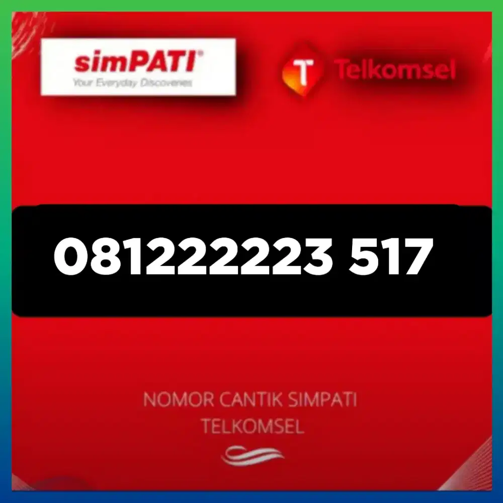 Perdana Nomor Cantik Simpati Telkomsel