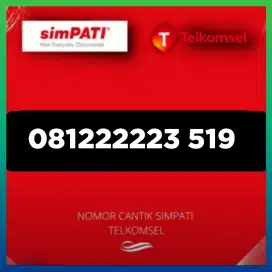 Nomor cantik simpati Telkomsel