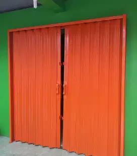Folding Gate Gerbang Geser untuk Warung/Toko/Ruko. Pasang dan Service