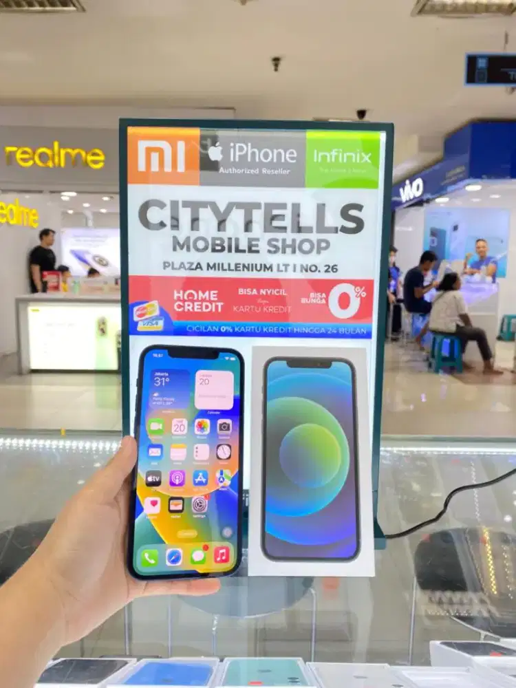 Iphone 12 128GB Blue Second Mulus Perfect!!!