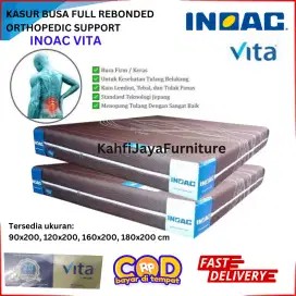 Kasur Busa Inoac Orthopedic Rebonded Vita Foam Bisa Bayar di Tempat