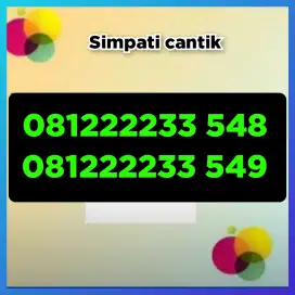 Nomor cantik simpati Telkomsel